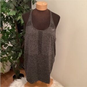 C9 by Champion racerback tank Woman’s XXL black and gray semi fitted